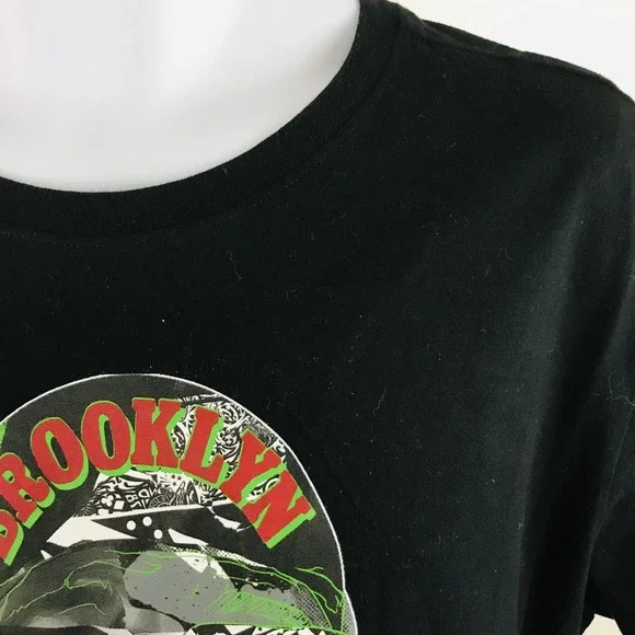 Jordan Shirt Spike‎ Lee Black Mars Blackmon Brooklyn Jumpman Graphic Nike XL - Picture 2 of 8